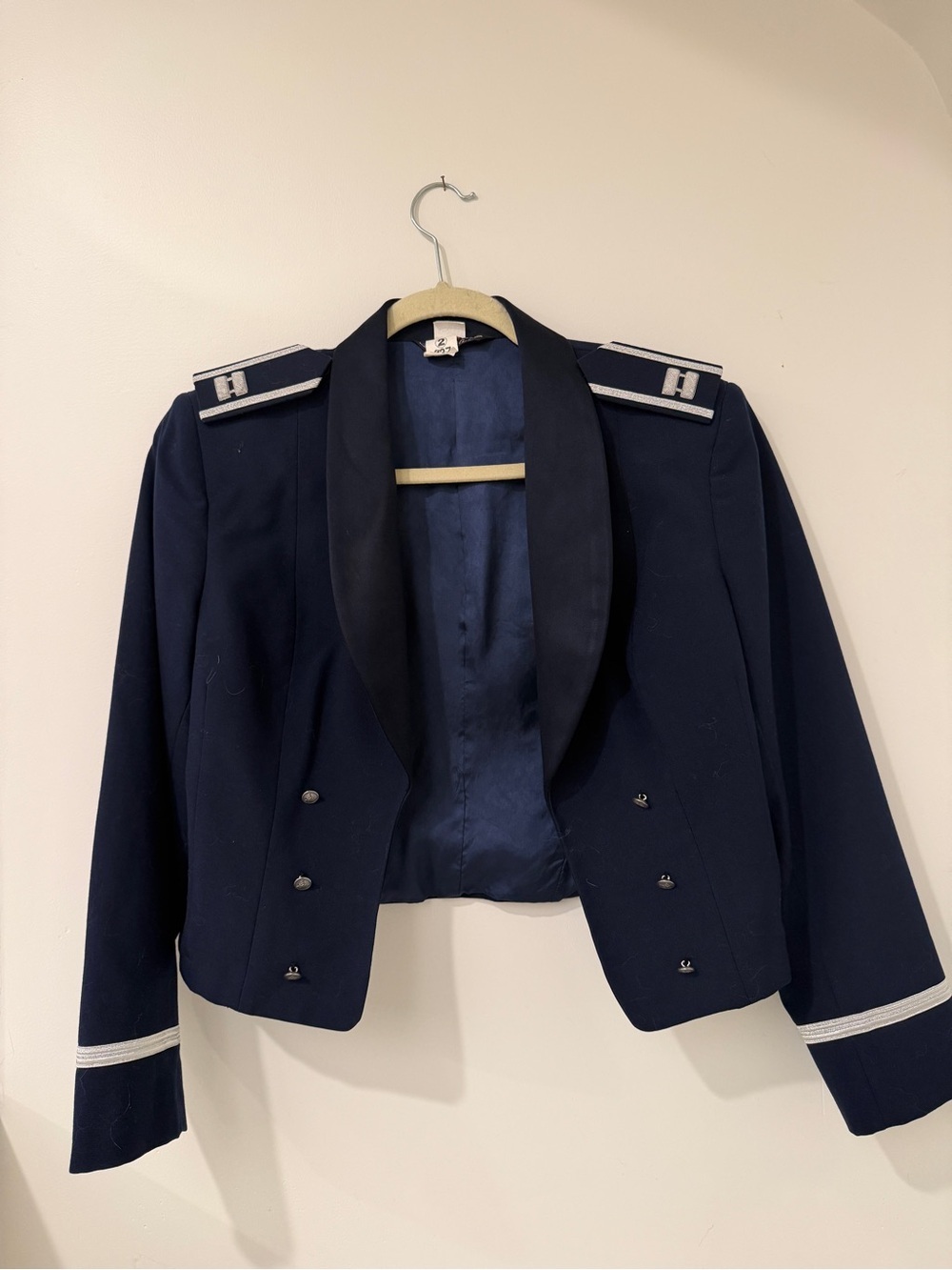 Vintage Military Women’s Cropped Jacket